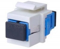 Adapter światłowodowy SC/UPC simplex, jednomodowy w module Keystone 2770-2