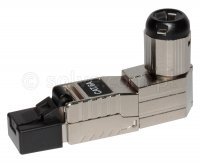 Wtyk RJ45/8P8C, kat.6A, FTP 3886A-SK-B